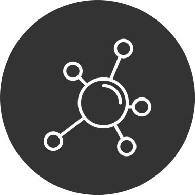 Zihin Haritası Satırı Tersine Çevrilmiş Simge