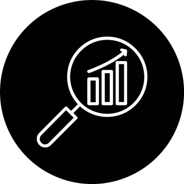 Büyüme Çizgisi Tersine Çevrilmiş Simge