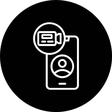 Çevrimiçi Buluşma Satırı Ters Simgesi