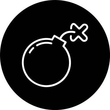 Patlama Satırı Tersine Çevrilmiş Simge