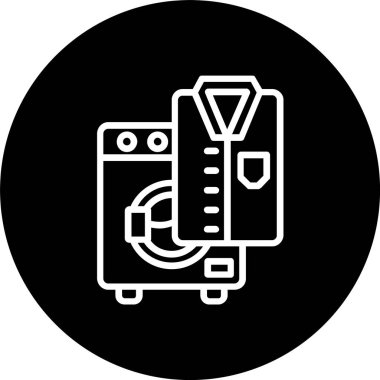 Çamaşır Satırı Tersine Çevrilmiş Simge