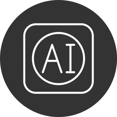 AI Satır Tersine Döndürülmüş Simge