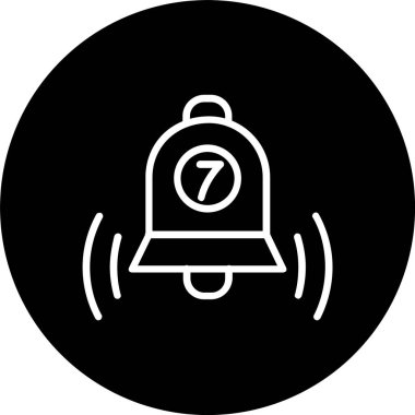 Çan Satırı Tersine Çevrilmiş Simge