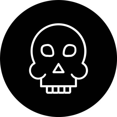 Kurukafa Çizgisi Tersine Çevrilmiş Simge