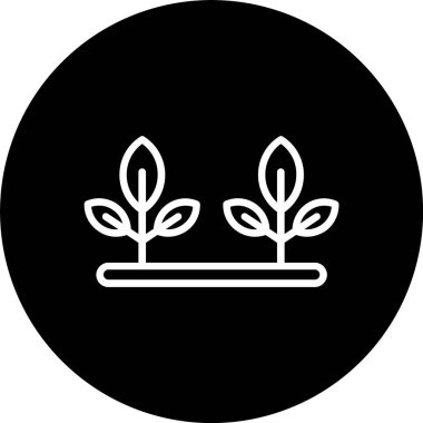 Bahçe Çizgisi Tersine Çevrilmiş Simge