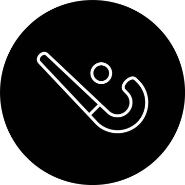 Buz Hokeyi Hattı Tersine Çevrilmiş Simge