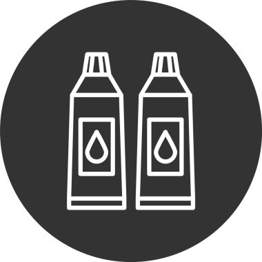 Yapıştırıcı Satırı Tersine Döndürülmüş Simge