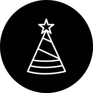 Parti Şapkası Satırı Tersine Çevrilmiş Simge