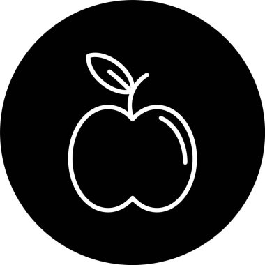 Apple Satırı Tersine Döndürülmüş Simge