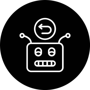 Otomatik Yanıtlama Satırı Tersine Çevrilmiş Simge