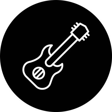 Gitar Satırı Tersine Çevrilmiş Simge