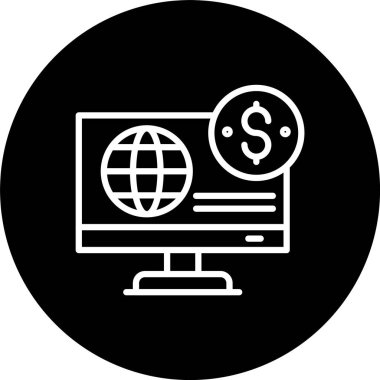 Çevrimiçi İş Hattı Tersine Çevrimiçi Simge