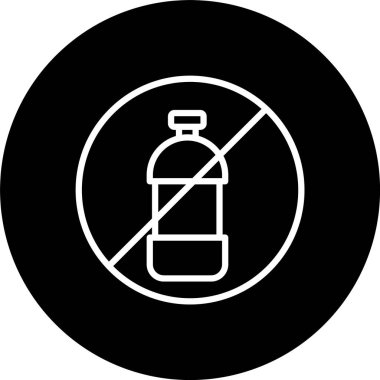 Su Şişe Hattı Tersine Çevrilmiş Simge Yok