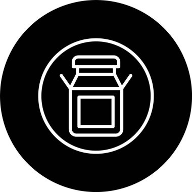 Süt Satırı Tersine Çevrilmiş Simge