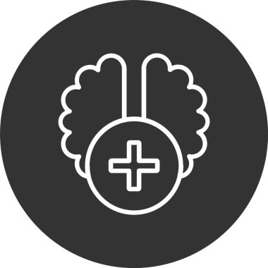 Beyin Çizgisi Tersine Çevrilmiş Simge