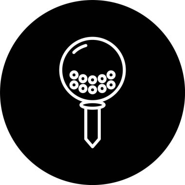 Top Putter Satırı Tersine Çevrilmiş Simge