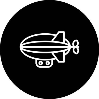 Zeppelin Satırı Tersine Çevrilmiş Simge