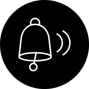 Çan Satırı Tersine Çevrilmiş Simge