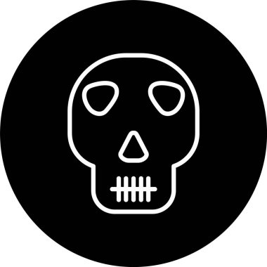 Kurukafa Çizgisi Tersine Çevrilmiş Simge