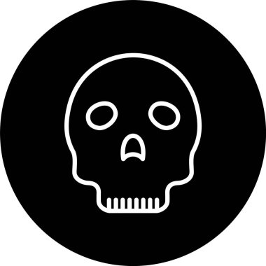 Kurukafa Çizgisi Tersine Çevrilmiş Simge