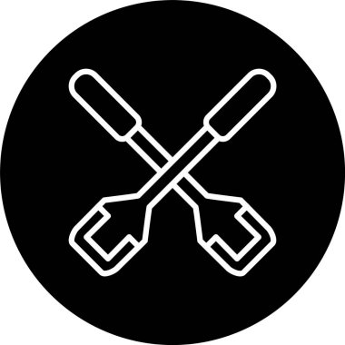 Kürek Satırı Tersine Döndürülmüş Simge