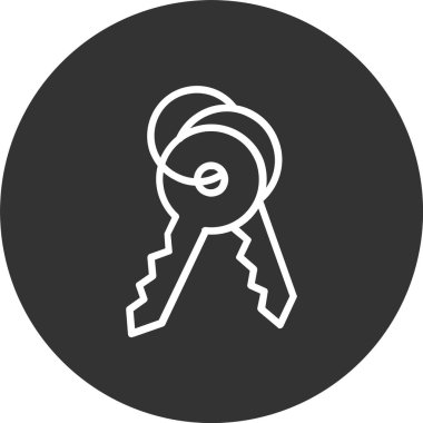 Anahtar Satırı Tersine Çevrilmiş Simge