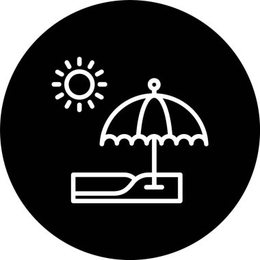 Plaj Hattı Tersine Çevrilmiş Simge