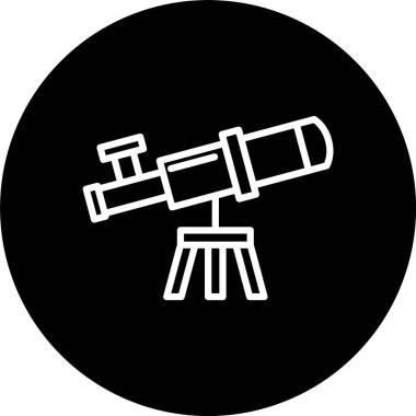 Teleskop Satırı Tersine Çevrilmiş Simge