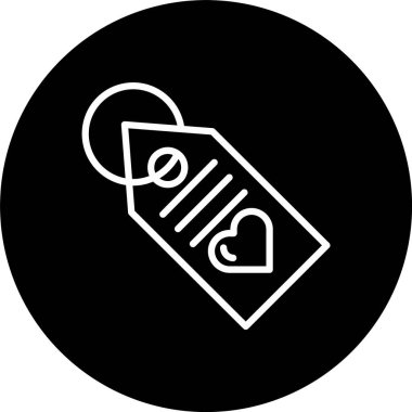 Etiket Satırı Tersine Çevrilmiş Simge