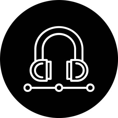 Kulaklık Hattı Tersine Çevrilmiş Simge