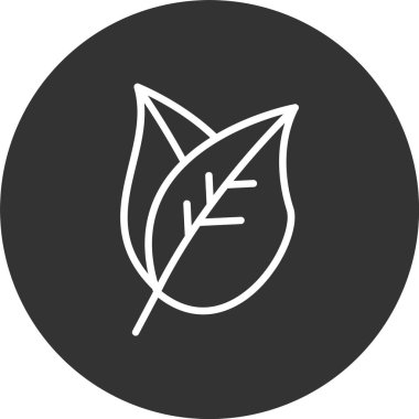 Yaprak Satırı Tersine Çevrilmiş Simge