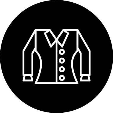 Bluz Kadın Giysileri Çizgisi Ters Simge