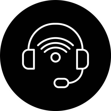 Kulaklık Satırı Tersine Çevrilmiş Simge