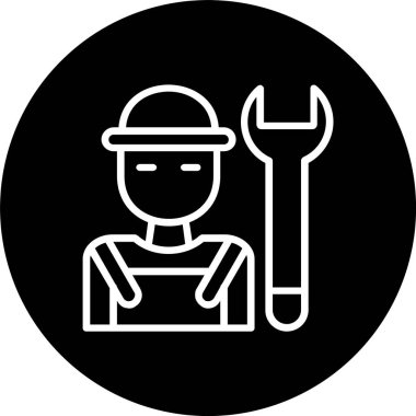 Tesisat Hattı Tersine Çevrilmiş Simge