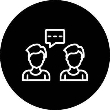 Konuşma Satırı Tersine Çevrilmiş Simge