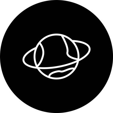 Satürn Satırı Tersine Çevrilmiş Simge