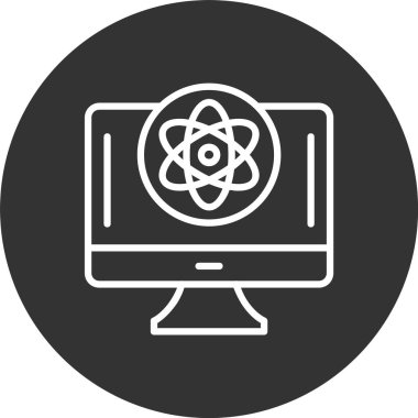 Bilgisayar Bilimi Satırı Tersine Çevrilmiş Simge