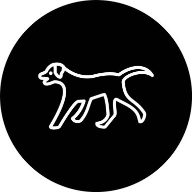 Köpek Satırı Tersine Döndürülmüş Simge