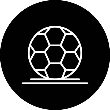 Futbol Hattı Tersine Çevrilmiş Simge