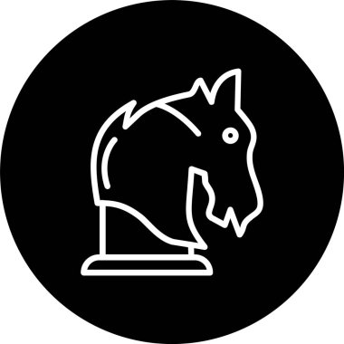 Truva Satırı Tersine Döndürülmüş Simge