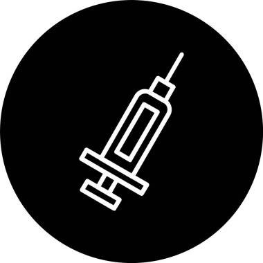 Şırınga Satırı Tersine Döndürülmüş Simge