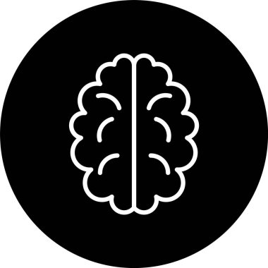 Beyin Çizgisi Tersine Çevrilmiş Simge