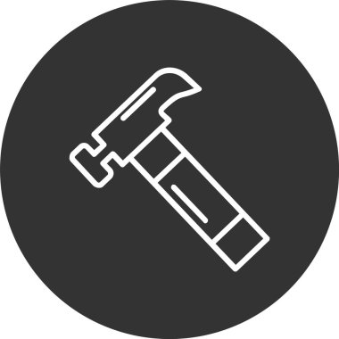 Çekiç Hattı Tersine Döndürülmüş Simge