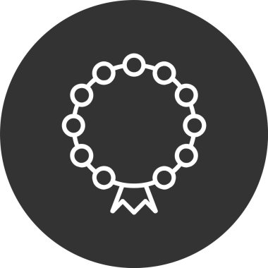 Boncuk Satırı Tersine Çevrilmiş Simge