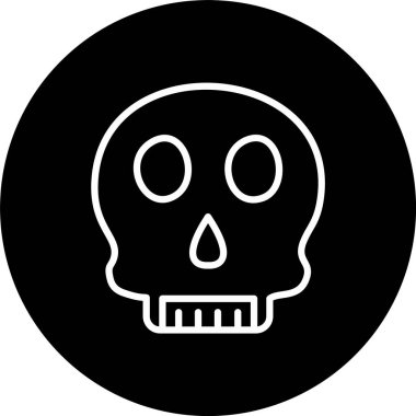 Kurukafa Çizgisi Tersine Çevrilmiş Simge