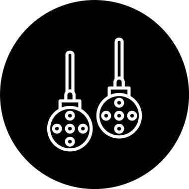 Işıklar Hat Tersine Çevrilmiş Simge