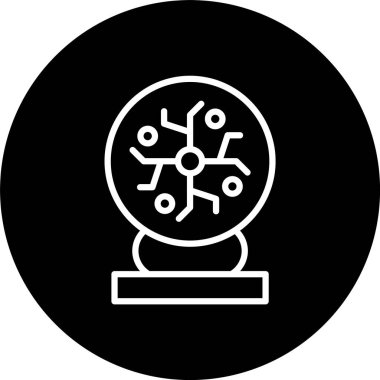 Plasma Top Çizgisi Tersine Çevrilmiş Simge