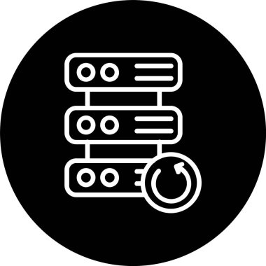 Yedekleme Satırı Tersine Çevrilmiş Simge