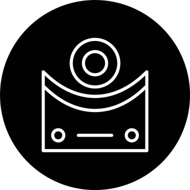 Konkav Satırı Tersine Çevrilmiş Simge