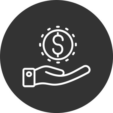 Para Hattını Kaydet Tersine Çevrilmiş Simge